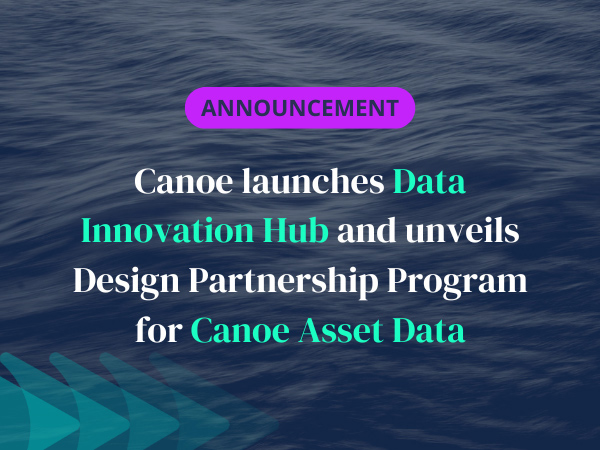 Announcement Canoe launches Data Innovation Hub