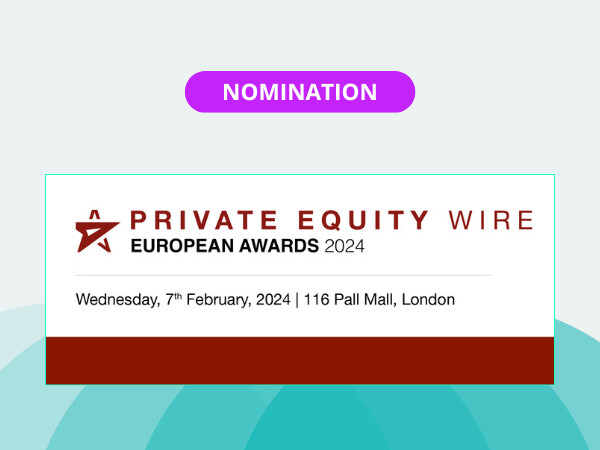 Award Nomination Private Equity Wire European Awards 2024