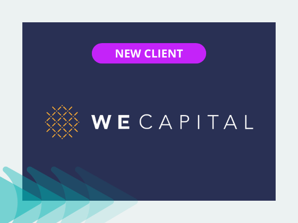 New Client Announcement WE Capital