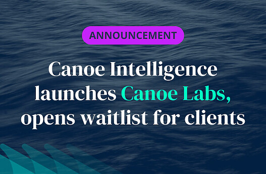 Canoe Labs Announcement