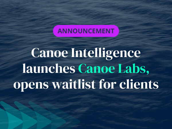 Canoe Labs Announcement