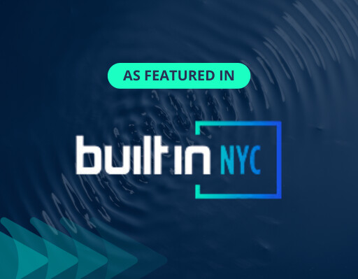 As Featured In Built In NYC White Logo