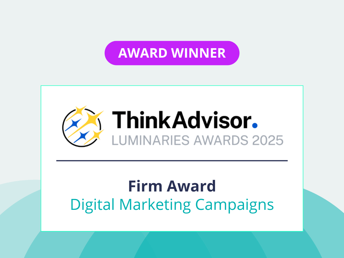 Award Win ThinkAdvisor Luminaries Awards 2025