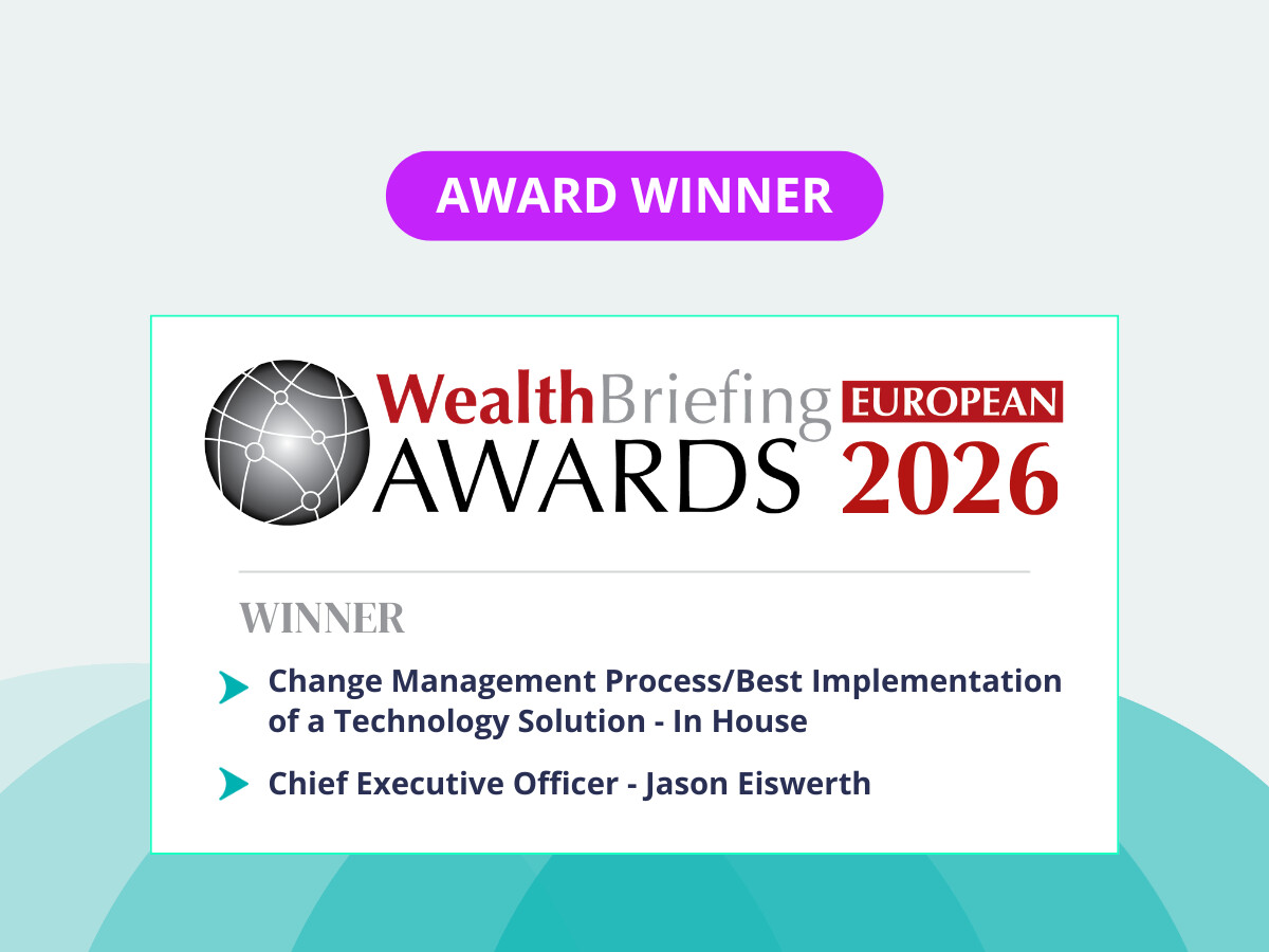 Award Win WealthBriefing European Awards 2026