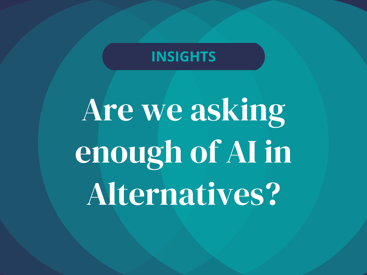 Are we asking enough of AI in Alternatives?