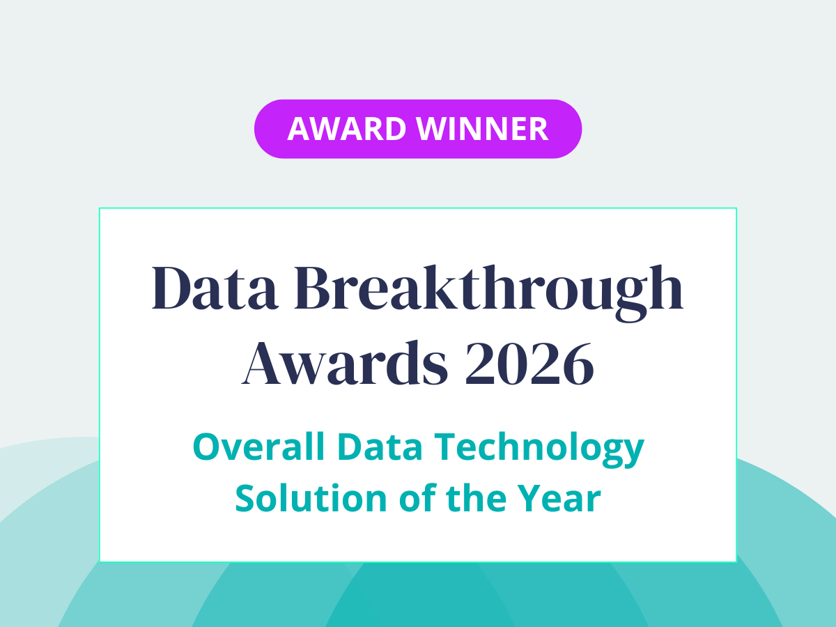 Award Win Data Breakthrough Awards 2026