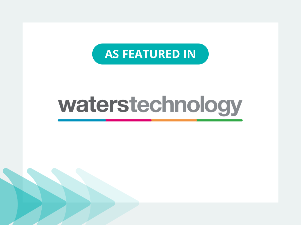 As Featured In WatersTechnology