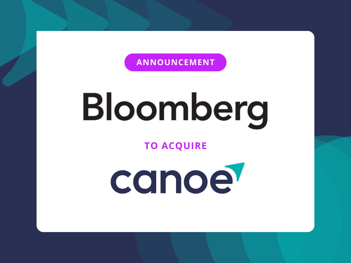 Bloomberg Announcement